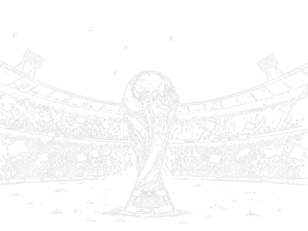 Stadium and Winner Trophy Illustration